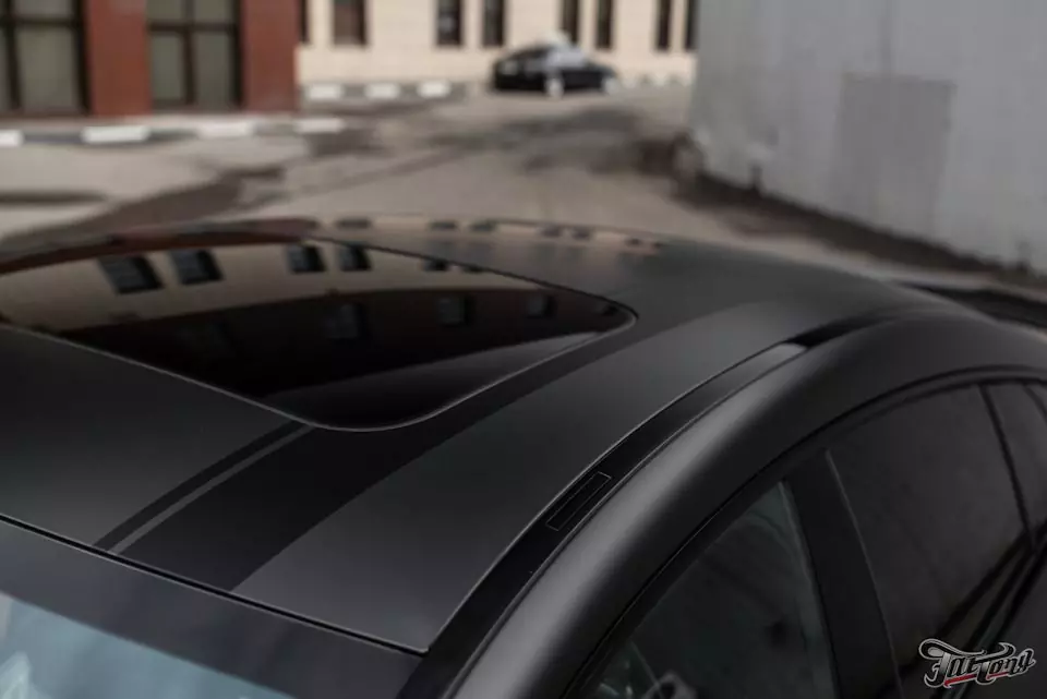 Mercedes AMG GT63s 4 Door Edition One. Оклейка в прозрачный матовый полиуретан.